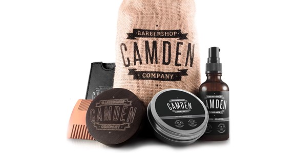 Kit barba Camden Barbershop Company - prendas originais para homem